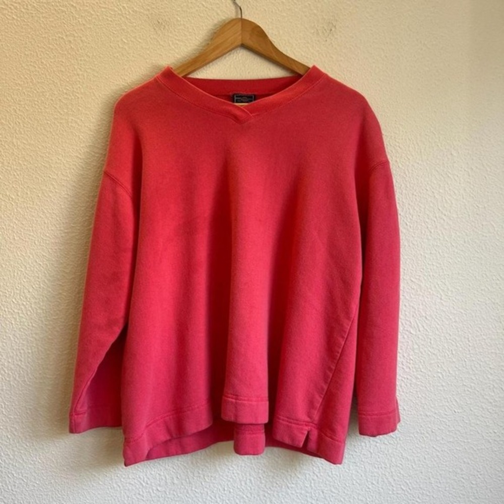 Y2K pink blank women's cut crewneck • Size XL,‎ Garland Sport branded